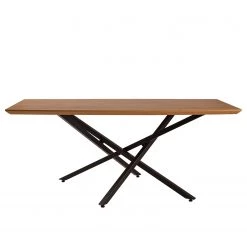 Red Living Table Levil - Métal - Imitation chêne / Noir mat 16 Red Living Table Levil - Métal - Imitation chêne / Noir mat -Meubles de salle à manger Soldes Magasin 1000218554 210126 14023000010 DETAILS P000000001000218554