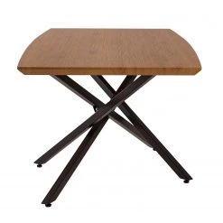 Red Living Table Levil - Métal - Imitation chêne / Noir mat 17 Red Living Table Levil - Métal - Imitation chêne / Noir mat -Meubles de salle à manger Soldes Magasin 1000218554 210126 14023100011 DETAILS P000000001000218554