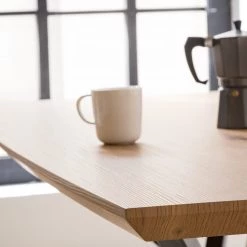 Red Living Table Levil - Métal - Imitation chêne / Noir mat 19 Red Living Table Levil - Métal - Imitation chêne / Noir mat -Meubles de salle à manger Soldes Magasin 1000218554 210302 14084200003 DETAILS P000000001000218554