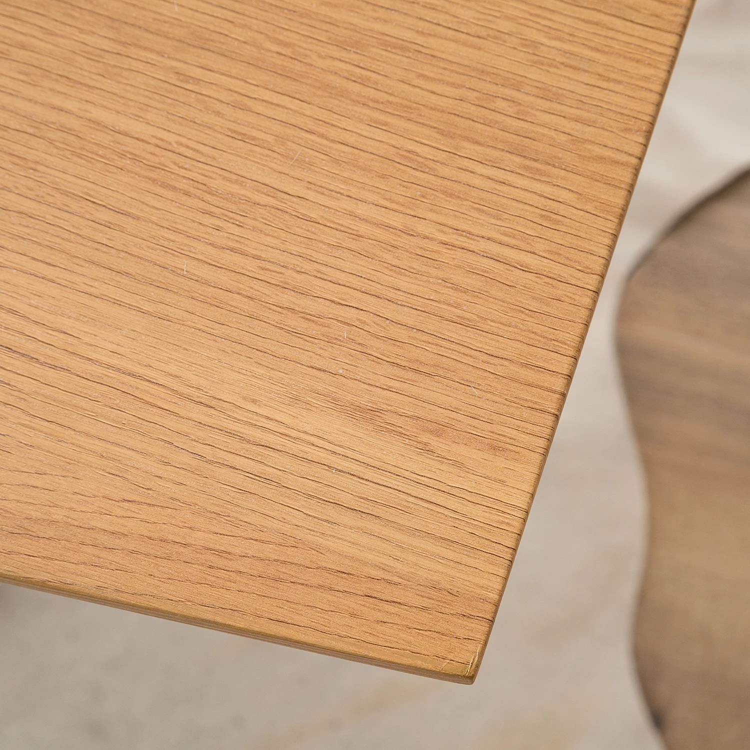 Red Living Table Levil - Métal - Imitation chêne / Noir mat 8 Red Living Table Levil - Métal - Imitation chêne / Noir mat – Image 8