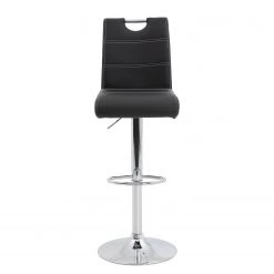 Fredriks Chaises de bar Malte (lot de 2) - Imitation cuir / Métal - Chrome - Noir 9 Fredriks Chaises de bar Malte (lot de 2) - Imitation cuir / Métal - Chrome - Noir -Meubles de salle à manger Soldes Magasin 1000218724 200714 11155200037 DETAILS P000000001000218724