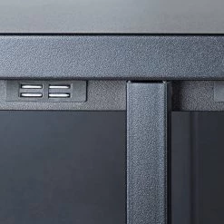 Ars manufacti Buffet Kayys - Verre / Métal - Noir -Meubles de salle à manger Soldes Magasin 1000219025 210121 07302700029 DETAILS P000000001000219025