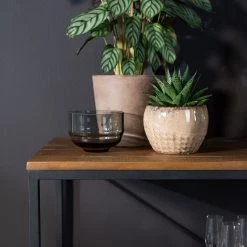 Ars manufacti Étagère Grasby I - Pin recyclé / Métal - Pin foncé / Noir -Meubles de salle à manger Soldes Magasin 1000219219 220301 040 DETAILS P000000001000219219