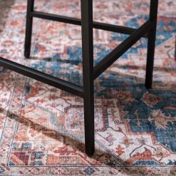 Ars manufacti Chaises de bar Grasby (lot de 2) - Pin recyclé / Métal - Pin foncé / Noir -Meubles de salle à manger Soldes Magasin 1000219221 220301 040 DETAILS P000000001000219221