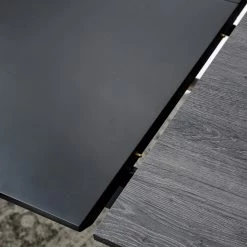 Ars manufacti Table Mannford - Imitation chêne de tourbière / Noir mat - Largeur : 140 cm -Meubles de salle à manger Soldes Magasin 1000219290 210312 14234800012 DETAILS P000000001000219290