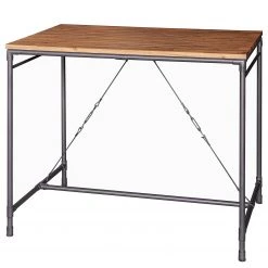 Ars manufacti Table haute Atelier - Acacia massif / Métal - Acacia / Anthracite 22 Ars manufacti Table haute Atelier - Acacia massif / Métal - Acacia / Anthracite -Meubles de salle à manger Soldes Magasin 1000219438 201028 06271500023 DETAILS P000000001000219438