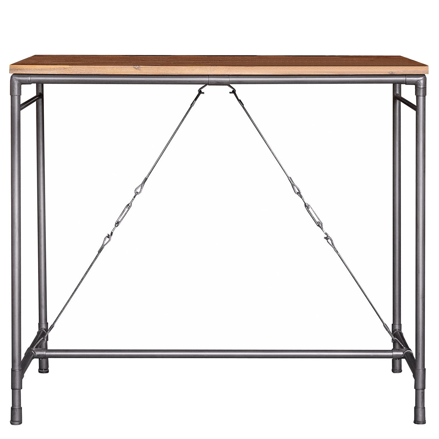 Ars manufacti Table haute Atelier - Acacia massif / Métal - Acacia / Anthracite 5 Ars manufacti Table haute Atelier - Acacia massif / Métal - Acacia / Anthracite – Image 5