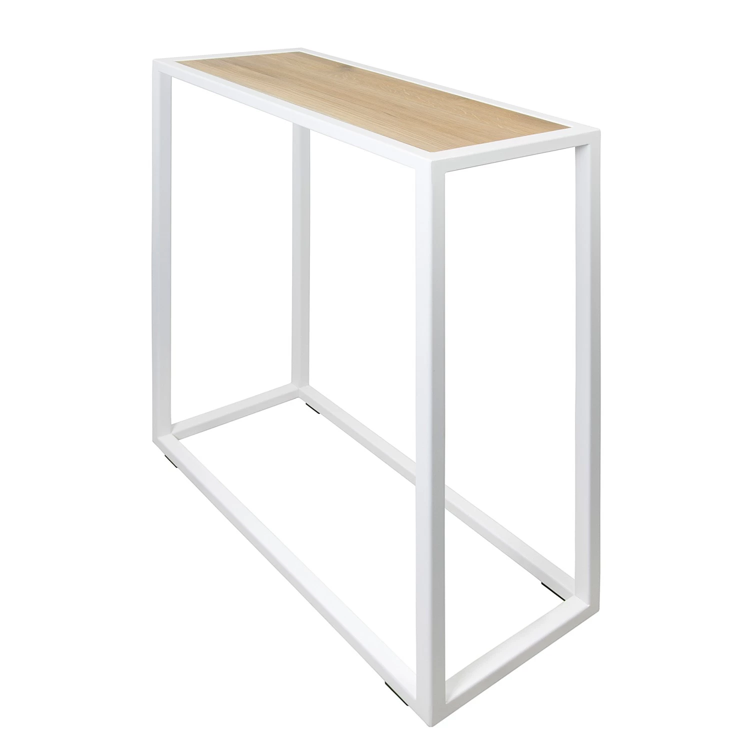 Loftscape Console Wareham - Chêne massif / Métal - Chêne / Blanc 1 Loftscape Console Wareham - Chêne massif / Métal - Chêne / Blanc