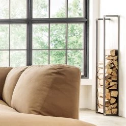 Red Living Rangement pour bois de chauffage Huntley - Métal - Noir vintage -Meubles de salle à manger Soldes Magasin 1000219504 200724 06293500052 MOOD DETAILS P000000001000219504 mood