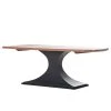Loftscape Table Trenary - Partiellement en acacia massif - Acacia / Anthracite