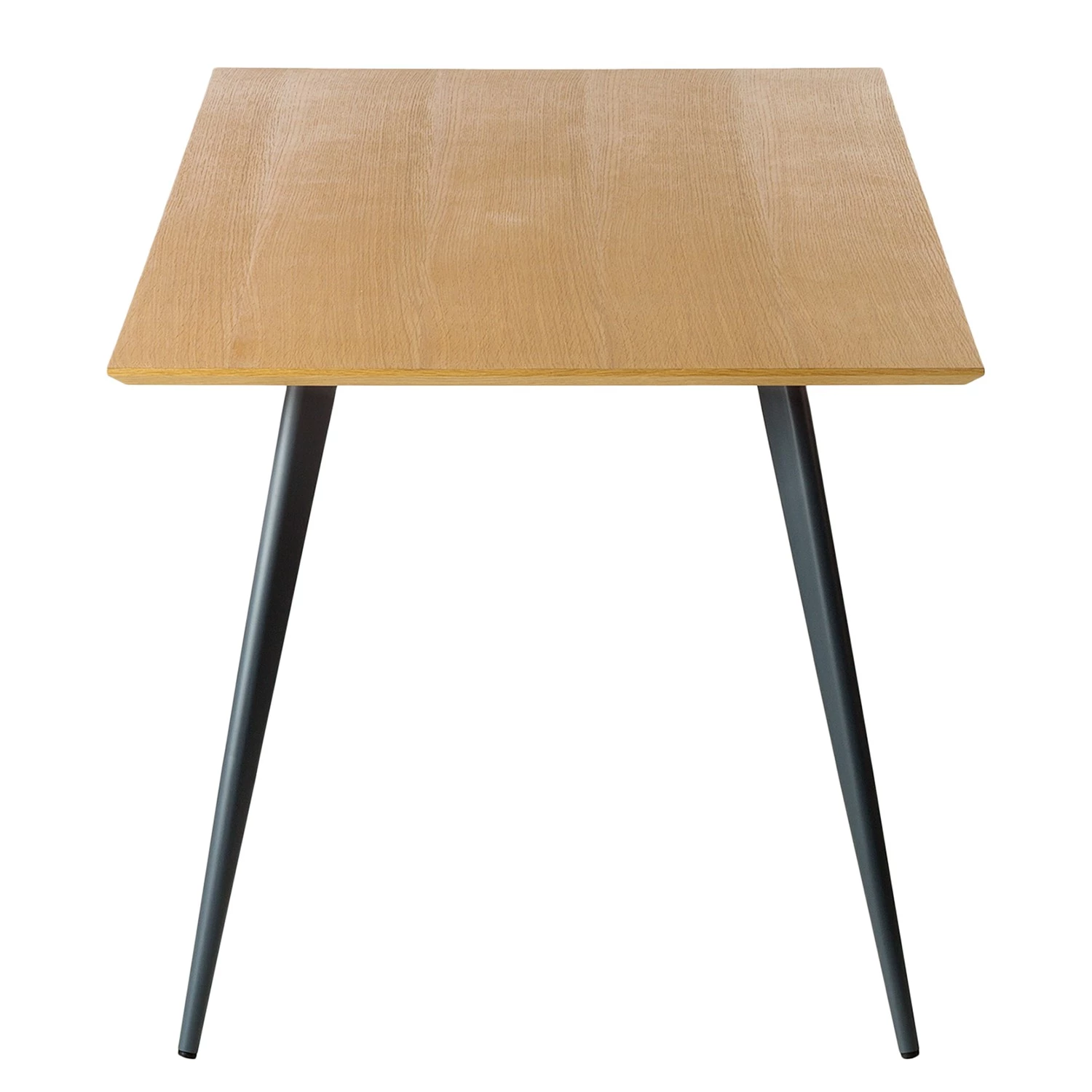 Studio Copenhagen Table Danica - Placage en bois véritable - Gris foncé mat / Frêne 4 Studio Copenhagen Table Danica - Placage en bois véritable - Gris foncé mat / Frêne – Image 4