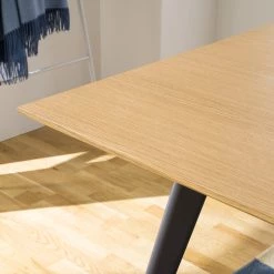 Studio Copenhagen Table Danica - Placage en bois véritable - Gris foncé mat / Frêne 15 Studio Copenhagen Table Danica - Placage en bois véritable - Gris foncé mat / Frêne -Meubles de salle à manger Soldes Magasin 1000220427 201113 13030300007 DETAILS P000000001000220427