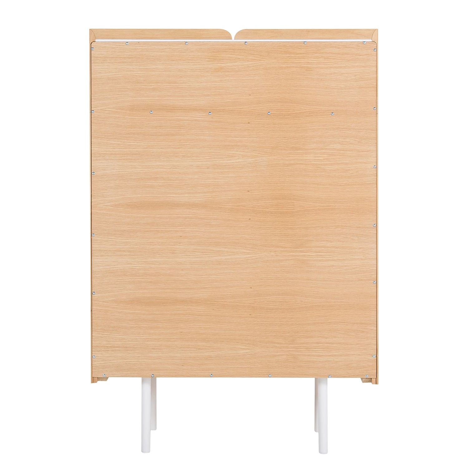 Studio Copenhagen Commode Noovi - Partiellement en chêne sauvage massif - Blanc / Chêne sauvage 4 Studio Copenhagen Commode Noovi - Partiellement en chêne sauvage massif - Blanc / Chêne sauvage – Image 4