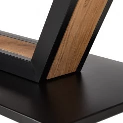 Ars manufacti Table Pensol - Acacia massif / Fer - Acacia / Noir -Meubles de salle à manger Soldes Magasin 1000222306 210420 14452100017 DETAILS P000000001000222306