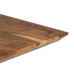 Ars manufacti Table Pensol - Acacia massif / Fer - Acacia / Noir -Meubles de salle à manger Soldes Magasin 1000222306 210420 14452700020 DETAILS P000000001000222306