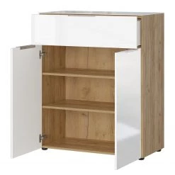 Germania Commode Oakland II - Blanc / Imitation chêne de Navarre 9 Germania Commode Oakland II - Blanc / Imitation chêne de Navarre -Meubles de salle à manger Soldes Magasin 1000223280 200826 06234800030 DETAILS P000000001000223280