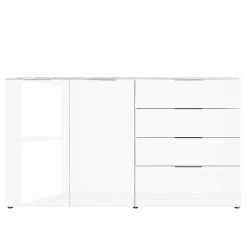 Germania Buffet Oakland II - Blanc / Imitation chêne de Navarre -Meubles de salle à manger Soldes Magasin 1000223287 200826 06243400085 DETAILS P000000001000223287