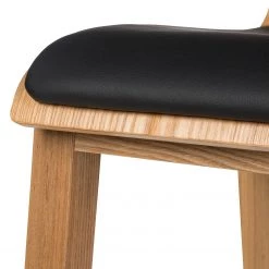 Ars Natura Chaises de bar Tunley (lot de 2) - Imitation cuir / Frêne massif - Beige 35 Ars Natura Chaises de bar Tunley (lot de 2) - Imitation cuir / Frêne massif - Beige -Meubles de salle à manger Soldes Magasin 1000223458 210416 08480600006 DETAILS P000000001000223458