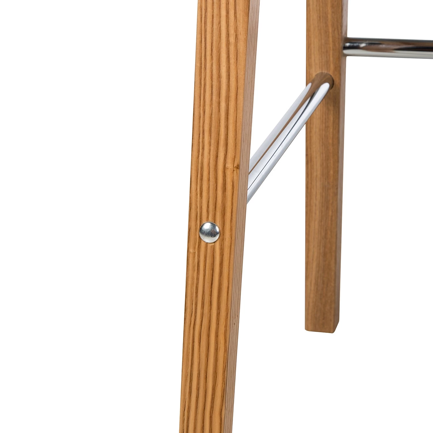 Ars Natura Chaises de bar Tunley (lot de 2) - Imitation cuir / Frêne massif - Beige 23 Ars Natura Chaises de bar Tunley (lot de 2) - Imitation cuir / Frêne massif - Beige – Image 23