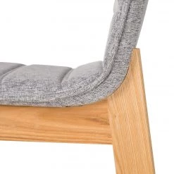 Mørteens Chaises de bar Burghead (lot de 2) - Tissu / Frêne massif - Gris / Frêne -Meubles de salle à manger Soldes Magasin 1000223468 210416 08480700033 DETAILS P000000001000223468