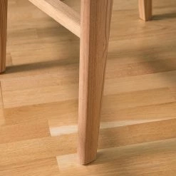 Mørteens Chaises de bar Burghead (lot de 2) - Tissu / Frêne massif - Gris / Frêne -Meubles de salle à manger Soldes Magasin 1000223468 210430 11442700020 DETAILS P000000001000223468