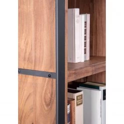 Ars manufacti Étagère Leyma II - Rotin / Acacia massif - Acacia / Anthracite -Meubles de salle à manger Soldes Magasin 1000223496 200826 12361700090 DETAILS P000000001000223496