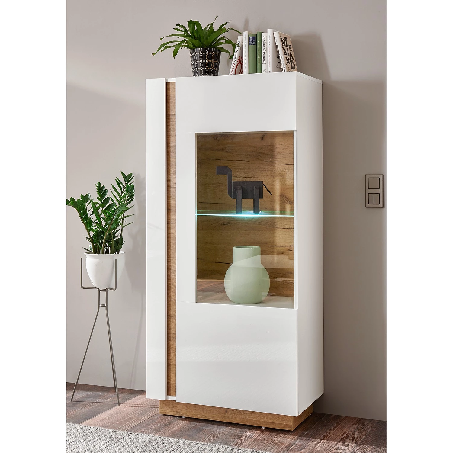 Loftscape Buffet haut Cailla - Blanc brillant 2 Loftscape Buffet haut Cailla - Blanc brillant – Image 2
