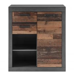 Red Living Commode Buzan IV - Imitation bois recyclé / Anthracite 11 Red Living Commode Buzan IV - Imitation bois recyclé / Anthracite -Meubles de salle à manger Soldes Magasin 1000223918 200828 15451500088 DETAILS P000000001000223918