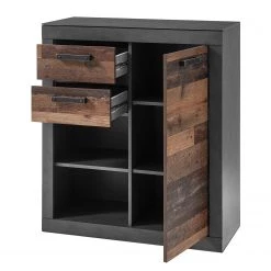 Red Living Commode Buzan IV - Imitation bois recyclé / Anthracite 12 Red Living Commode Buzan IV - Imitation bois recyclé / Anthracite -Meubles de salle à manger Soldes Magasin 1000223918 200828 15452200089 DETAILS P000000001000223918