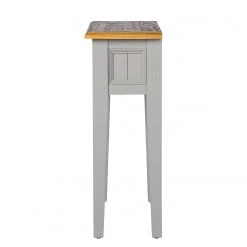 Maison Belfort Console Lavalle - Partiellement en pin massif - Pin / Gris clair -Meubles de salle à manger Soldes Magasin 1000224193 210625 12141000013 DETAILS P000000001000224193