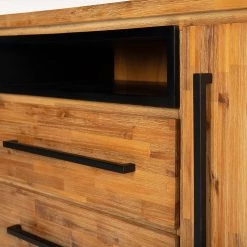 Ars manufacti Buffet Urban Industry I - Partiellement en acacia massif / Métal - Acacia / Noir 37 Ars manufacti Buffet Urban Industry I - Partiellement en acacia massif / Métal - Acacia / Noir -Meubles de salle à manger Soldes Magasin 1000224201 210908 15541900010 DETAILS P000000001000224201