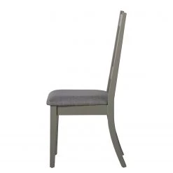 Maison Belfort Chaises Lavalle (lot de 2) - Pin massif - Gris clair / Gris -Meubles de salle à manger Soldes Magasin 1000224202 210607 14273400004 DETAILS P000000001000224202
