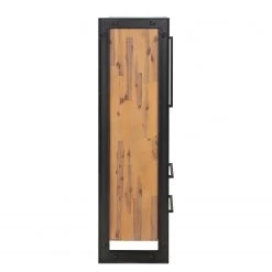 Ars manufacti Buffet haut Urban Industry II - Partiellement en acacia massif / Métal - Acacia / Noir -Meubles de salle à manger Soldes Magasin 1000224211 210715 13172400004 DETAILS P000000001000224211