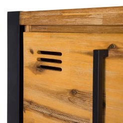 Ars manufacti Buffet haut Urban Industry I - Partiellement en acacia massif / Métal - Acacia / Noir 31 Ars manufacti Buffet haut Urban Industry I - Partiellement en acacia massif / Métal - Acacia / Noir -Meubles de salle à manger Soldes Magasin 1000224212 220729 065 DETAILS P000000001000224212