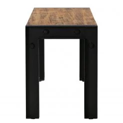 Ars manufacti Banc Urban Industry - Acacia massif / Métal - Acacia / Noir -Meubles de salle à manger Soldes Magasin 1000224222 210715 13172600021 DETAILS P000000001000224222