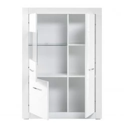 Loftscape Buffet haut Bricktown I - Blanc brillant / Blanc mat -Meubles de salle à manger Soldes Magasin 1000224386 200904 12205600035 DETAILS P000000001000224386