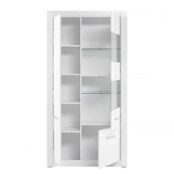 Loftscape Vitrine Bricktown I - Blanc brillant / Blanc mat -Meubles de salle à manger Soldes Magasin 1000224388 200904 12212300048 DETAILS P000000001000224388