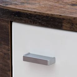 Fredriks Buffet Karlsburg - Blanc brillant / Imitation bois recyclé 19 Fredriks Buffet Karlsburg - Blanc brillant / Imitation bois recyclé -Meubles de salle à manger Soldes Magasin 1000224471 200902 06404600062 DETAILS P000000001000224471