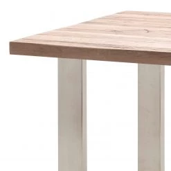 Fredriks Table haute Carver - Chêne blanchi - 160 x 100 cm - Argenté -Meubles de salle à manger Soldes Magasin 1000224876 201016 12362100135 DETAILS P000000001000224876