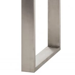 Fredriks Table haute Carver - Chêne blanchi - 160 x 100 cm - Argenté -Meubles de salle à manger Soldes Magasin 1000224876 201016 12362200136 DETAILS P000000001000224876