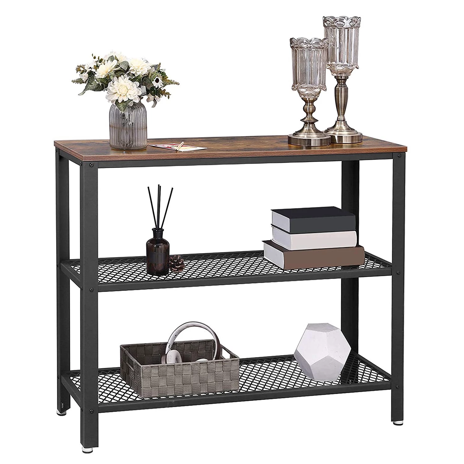 Red Living Console Morristown II - Marron / Noir 6 Red Living Console Morristown II - Marron / Noir – Image 6