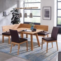 Schösswender Salle à manger Roberto I (4 éléments) - Sans coussin d’assise