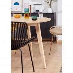 Norrwood Table Hauho I - Frêne massif / Hévéa massif - Frêne / Hévéa -Meubles de salle à manger Soldes Magasin 1000225980 200917 06361700007 DETAILS P000000001000225980