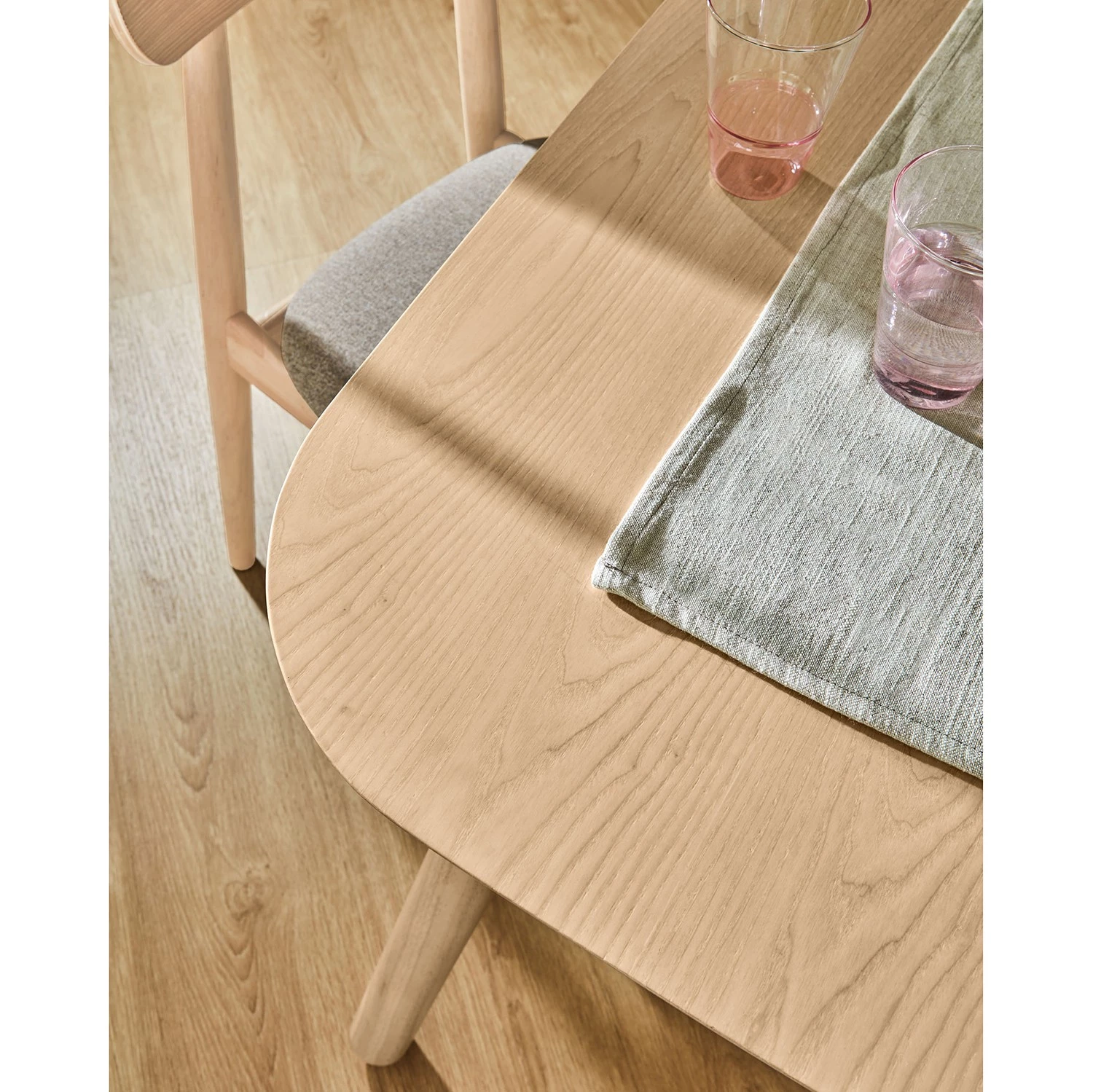 Norrwood Table Hauho II - Frêne massif / Hévéa massif - Frêne / Hévéa 7 Norrwood Table Hauho II - Frêne massif / Hévéa massif - Frêne / Hévéa – Image 7