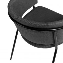 Jack & Alice Chaises à accoudoirs Vilhena IV (2 él.) - Gris foncé -Meubles de salle à manger Soldes Magasin 1000226003 200917 06381700201 DETAILS P000000001000226003