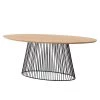 Norrwood Table Kooskia II - Manguier massif / Fer - Manguier / Noir
