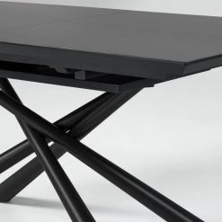 Jack & Alice Table extensible Tomball - Noir -Meubles de salle à manger Soldes Magasin 1000226022 200917 06394400311 DETAILS P000000001000226022