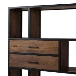 Ars manufacti Étagère Moboki - Manguier massif / Métal - Manguier foncé / Noir 31 Ars manufacti Étagère Moboki - Manguier massif / Métal - Manguier foncé / Noir -Meubles de salle à manger Soldes Magasin 1000226166 210430 12501800006 DETAILS P000000001000226166