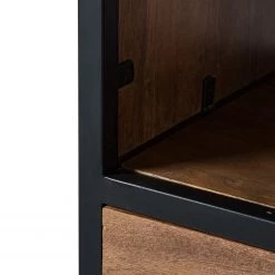 Ars manufacti Étagère Moboki - Manguier massif / Métal - Manguier foncé / Noir 34 Ars manufacti Étagère Moboki - Manguier massif / Métal - Manguier foncé / Noir -Meubles de salle à manger Soldes Magasin 1000226166 210430 12502500009 DETAILS P000000001000226166