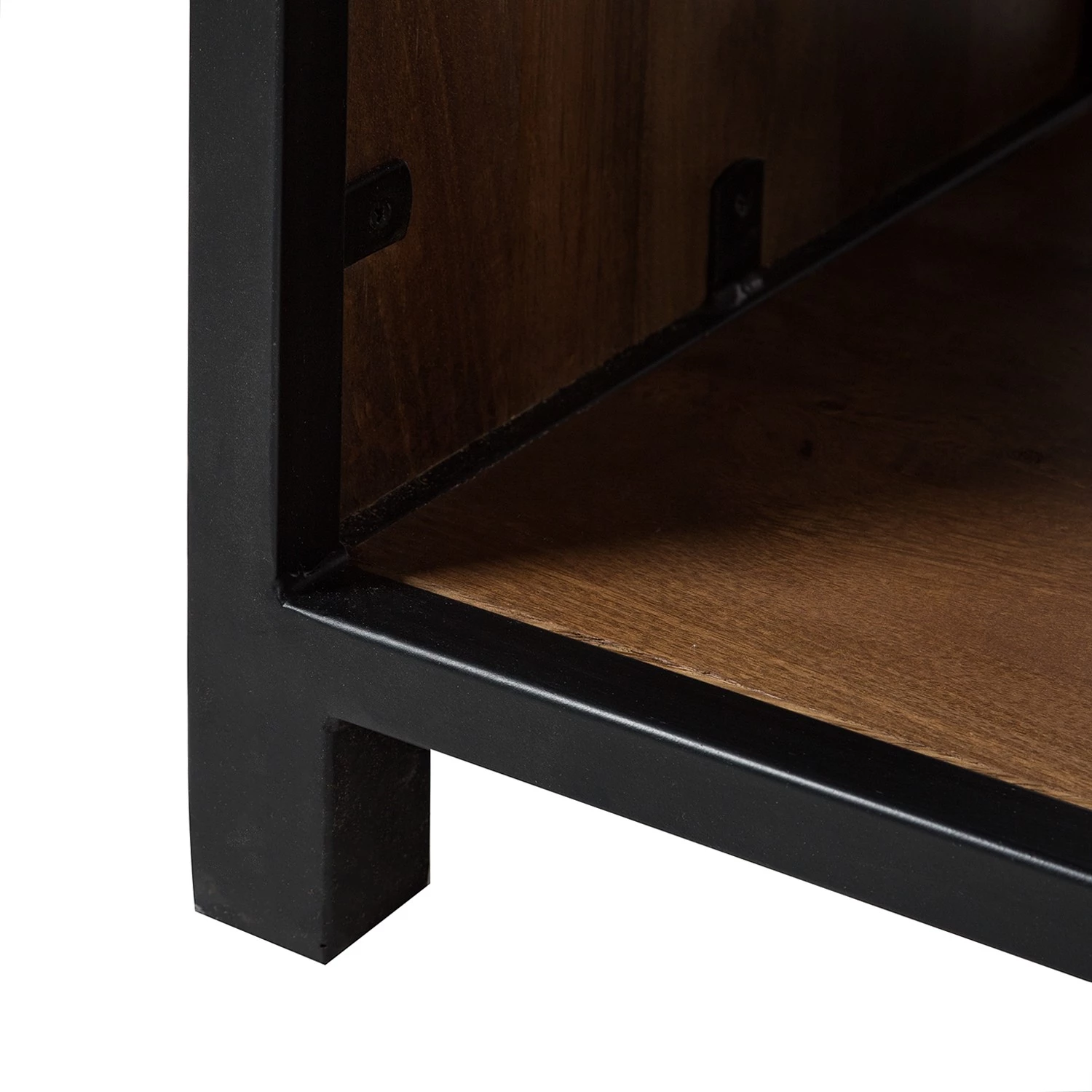 Ars manufacti Étagère Moboki - Manguier massif / Métal - Manguier foncé / Noir 18 Ars manufacti Étagère Moboki - Manguier massif / Métal - Manguier foncé / Noir – Image 18